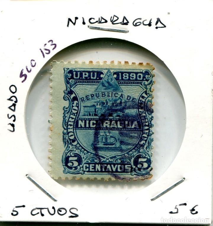 Sellos: 5 CENTAVOS NICARAGUA ( USADO ) ( SLO153 ) - Foto 1