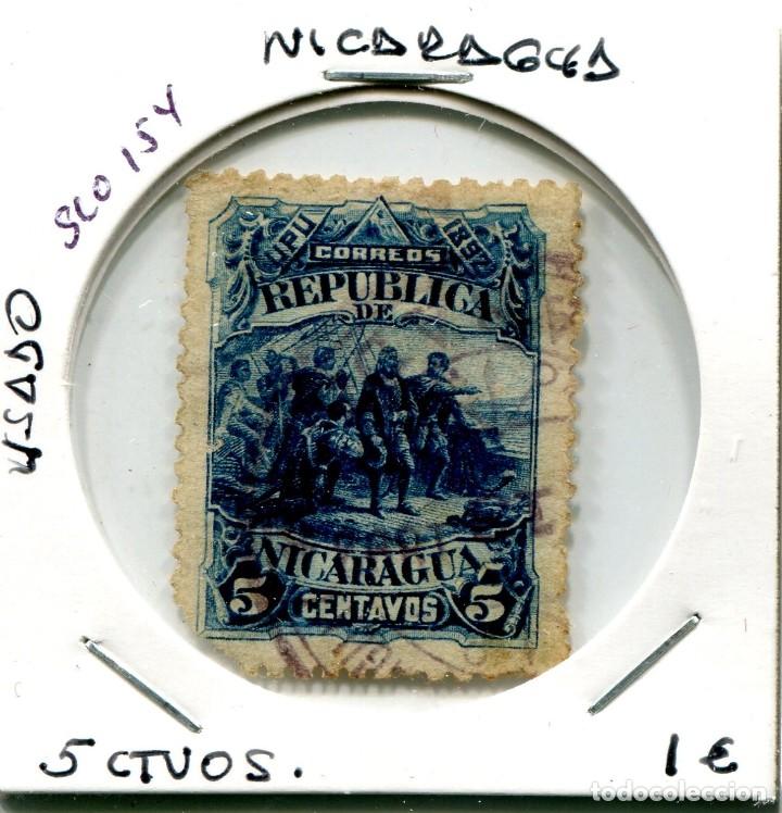 Sellos: 5 CENTAVOS NICARAGUA ( USADO ) ( SLO154 ) - Foto 1