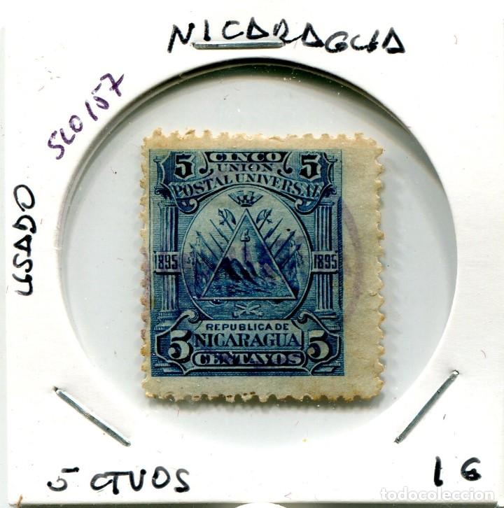 Sellos: 5 CENTAVOS NICARAGUA ( USADO ) ( SLO157 ) - Foto 1
