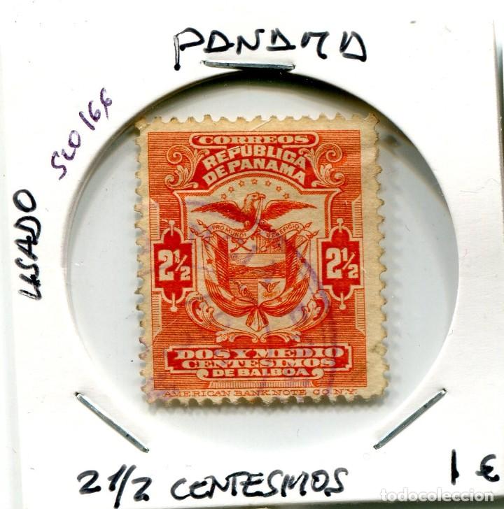 Sellos: 2,5 CENTIMOS PANAMA ( USADO ) ( SLO166 ) - Foto 1