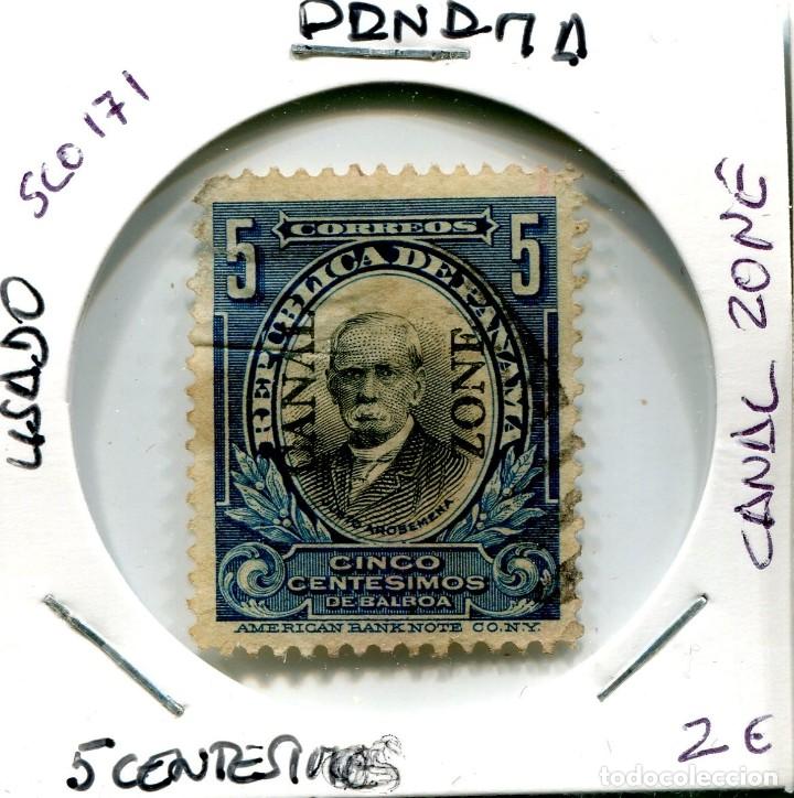 Sellos: 5 CENTIMOS PANAMA ( USADO ) ( SLO171 ) - Foto 1