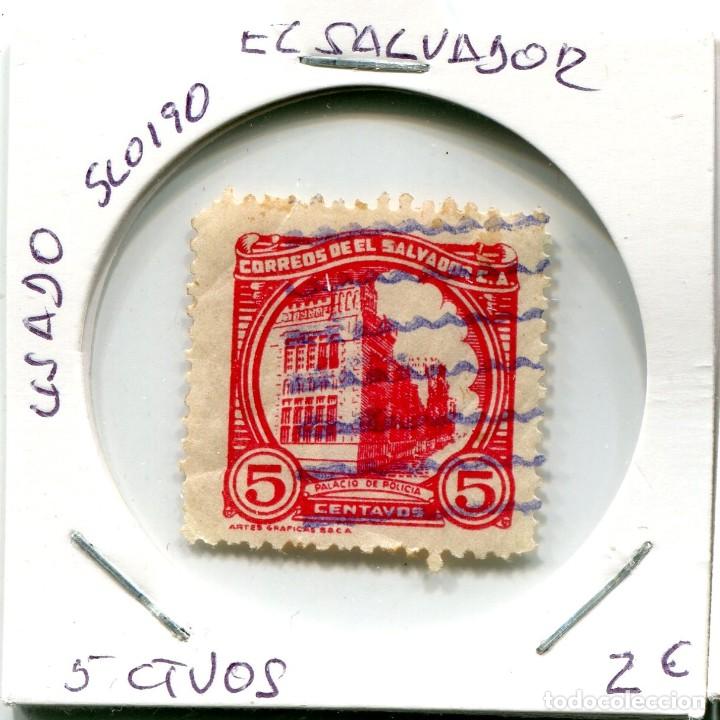 Sellos: 5 CENTAVOS EL SALVADOR ( USADO ) ( SLO190 ) - Foto 1