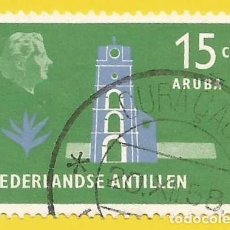 Sellos: ANTILLAS HOLANDESAS. 1958. ARUBA. FUERTE GUILLERMO III