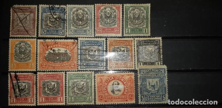 Stamps: LOTE DE SELLOS REP&Uacute;BLICA DOMINICANA.