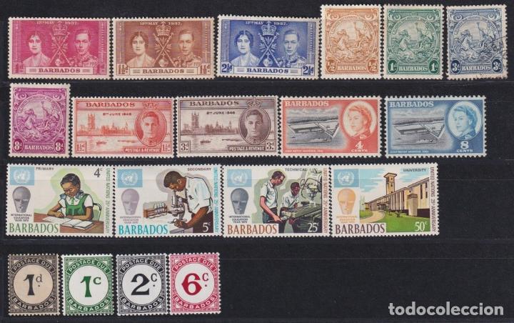 Sellos: F-EX20728 BARBADOS CLASSICS STAMPS LOT. - Foto 4