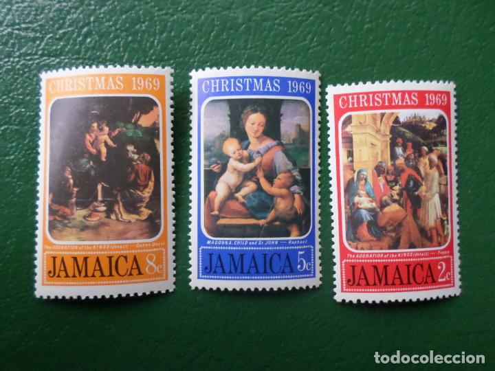 Sellos: jamaica, 1969, navidad, Yvert 302/4 - Foto 1