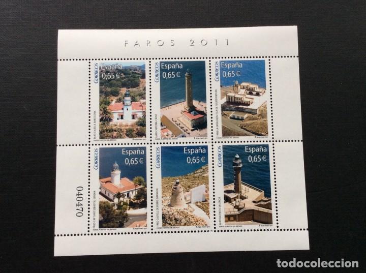 Sellos: FAROS. ESPA&Ntilde;A N&ordm; EDIFIL 4646*** A&Ntilde;O 2011. - Foto 1