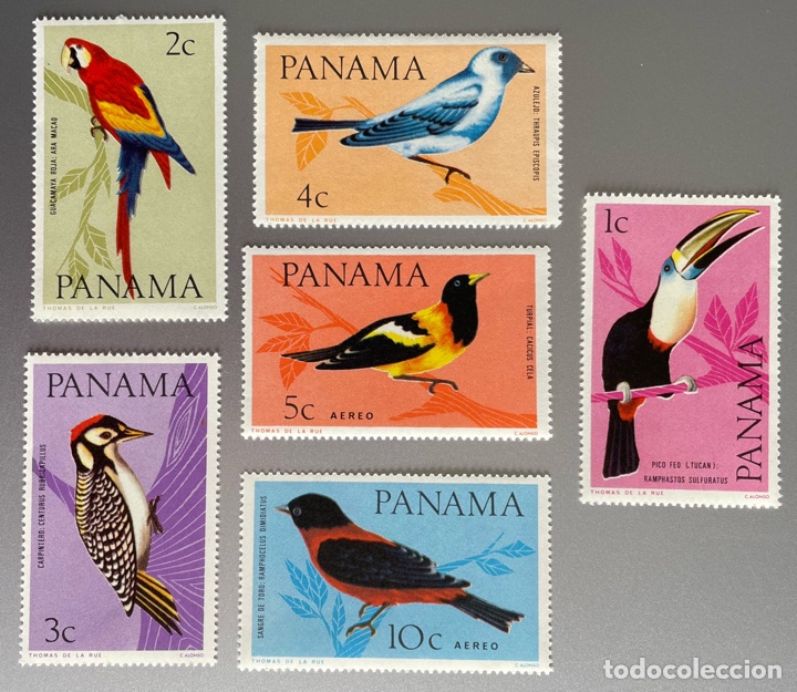 Sellos: Panama. Aves. 1965. - Foto 1