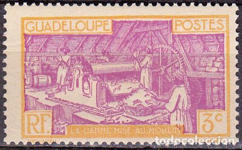 Briefmarken: 1939 - GUADALUPE - ANTILLAS FRANCESAS - MOLINO CA&Ntilde;A DE AZUCAR - YVERT 147