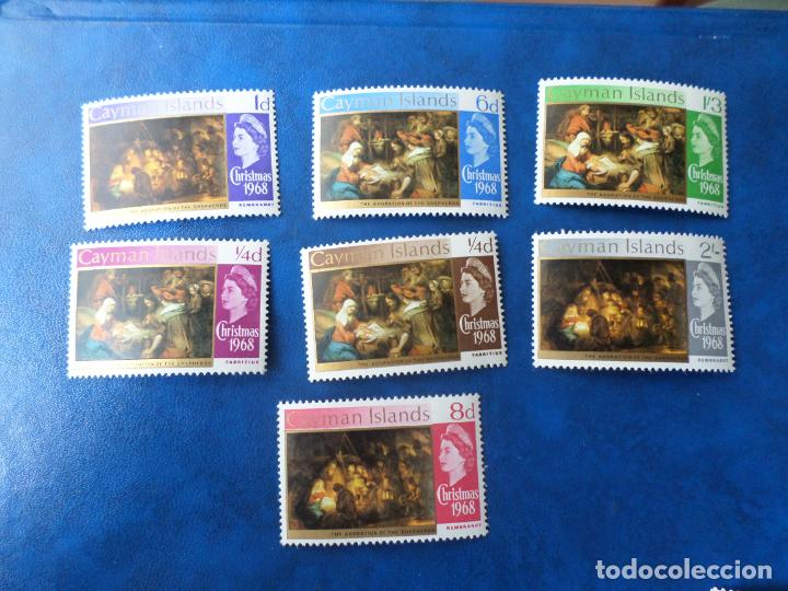 Sellos: *islas caiman, 1968, navidad, Yvert 207/13 - Foto 1