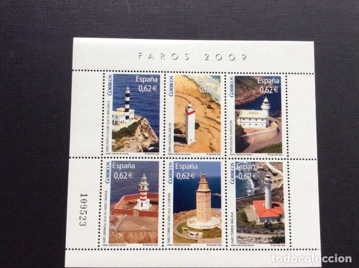 Sellos: FAROS ESPA&Ntilde;A N&ordm; EDIFIL 4483*** A&Ntilde;O 2009. - Foto 1
