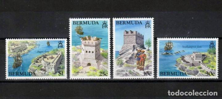 Sellos: Bermudas - Fuertes - Nuevo - Foto 1