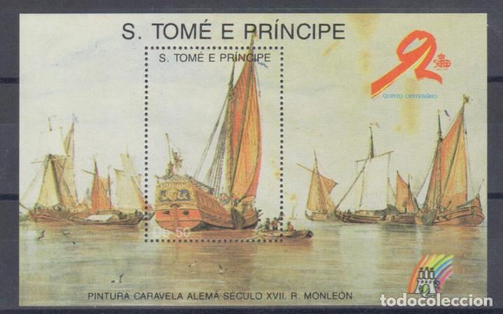 Sellos: Santo Tom&eacute; y Pr&iacute;ncipe - Barcos - Nuevo - Foto 1