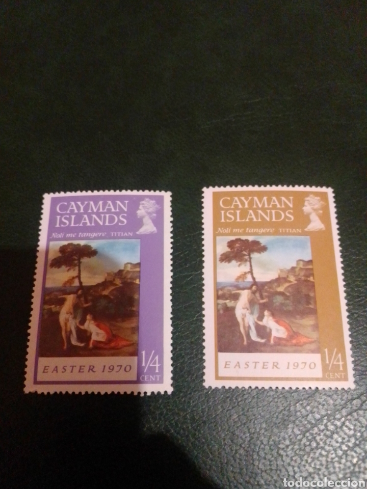 Sellos: Islas Cayman Isabel II - Foto 1