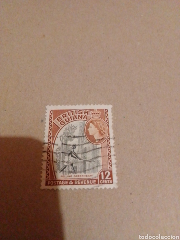 Sellos: Guayana Isabel II - Foto 1