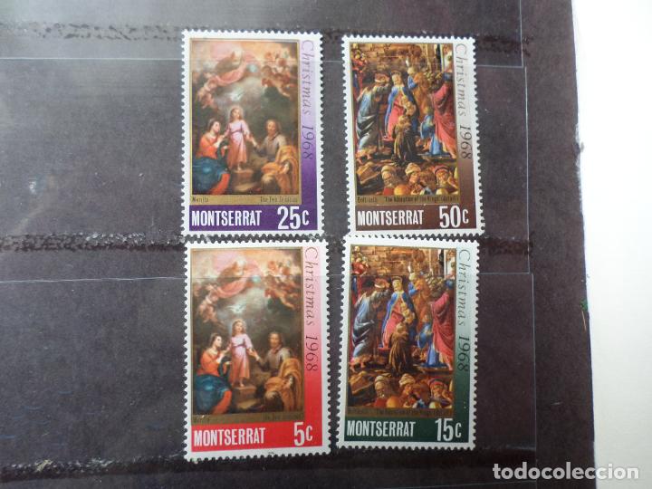 Sellos: montserrat, 1968, navidad, Yvert 208/11 - Foto 1