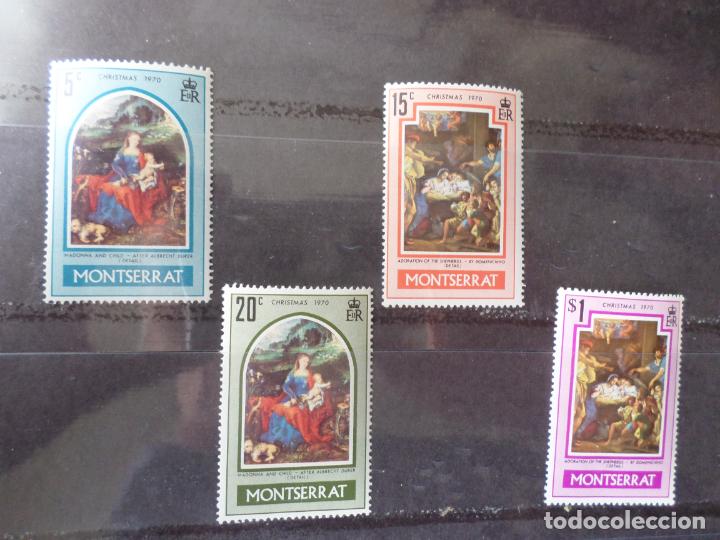 Sellos: montserrat, 1970, navidad, Yvert 244/47 - Foto 1