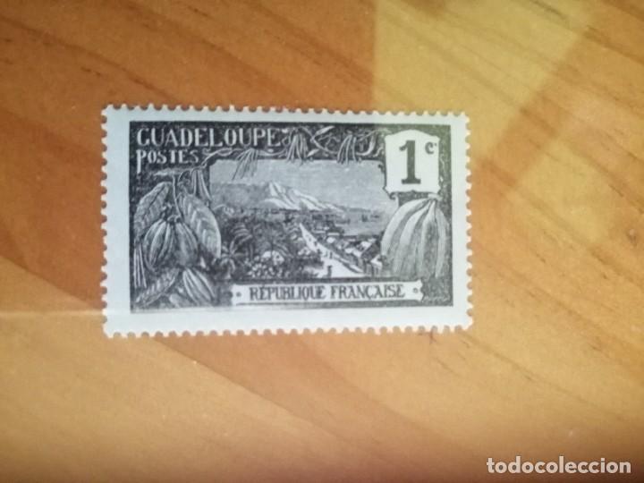 Selos: GUADALUPE - COLONIA FRANCESA - VALOR FACIAL 1 C
