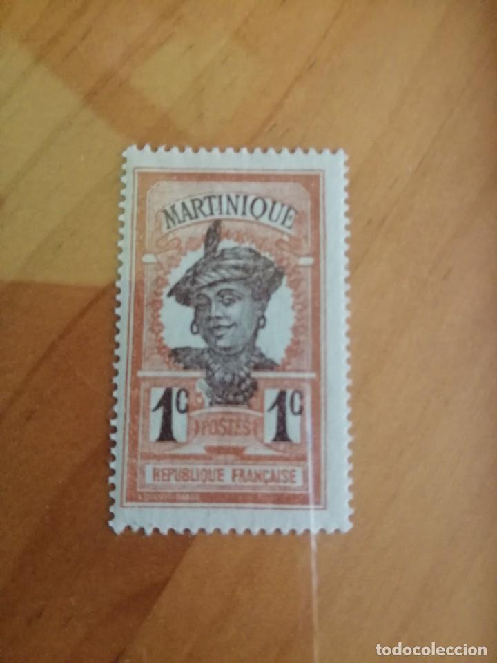 Selos: MARTINICA, COLONIA FRANCESA - VALOR FACIAL 1 C