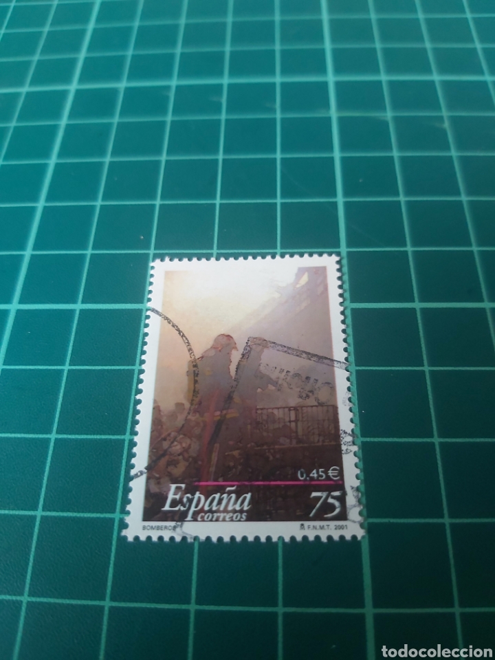 Sellos: usado lujo edifil 3777 Bomberos Espa&ntilde;a 2001 - Foto 1