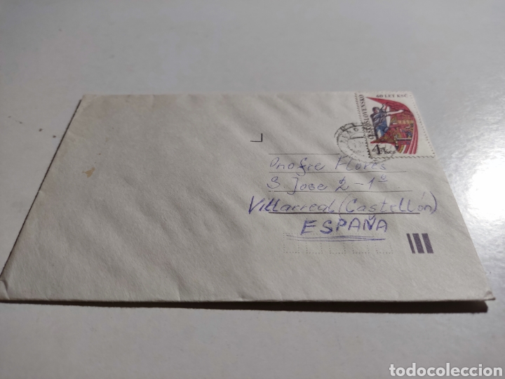 Sellos: Sobre sello Checoslovaquia - Foto 1