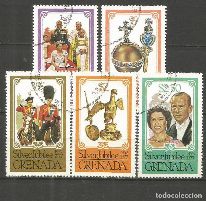 Sellos: GRANADA YVERT NUM. 730/734 SERIE COMPLETA USADA - Foto 1