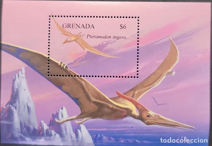 Sellos: SO) GRENADA, DINOSAURS, BLADE SOUVENIR MNH - Foto 1