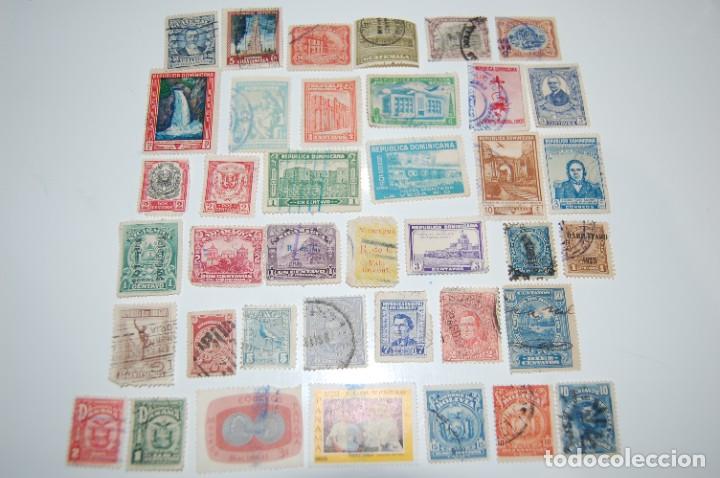 Francobolli: LOTE DE 39 SELLOS USADOS VARIADOS DE SURAMERICA. ALTO VALOR CATALOGO. MIRALOS.