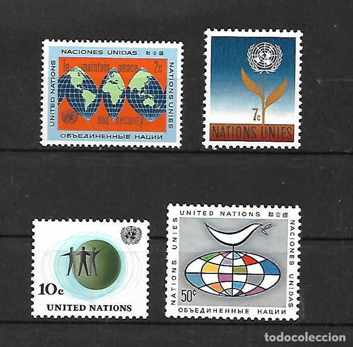 Selos: ONU.New York. sello a&ntilde;o 1964