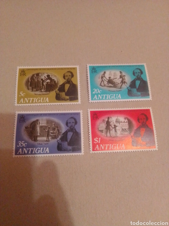 Sellos: Antigua 1970 Dickens - Foto 1