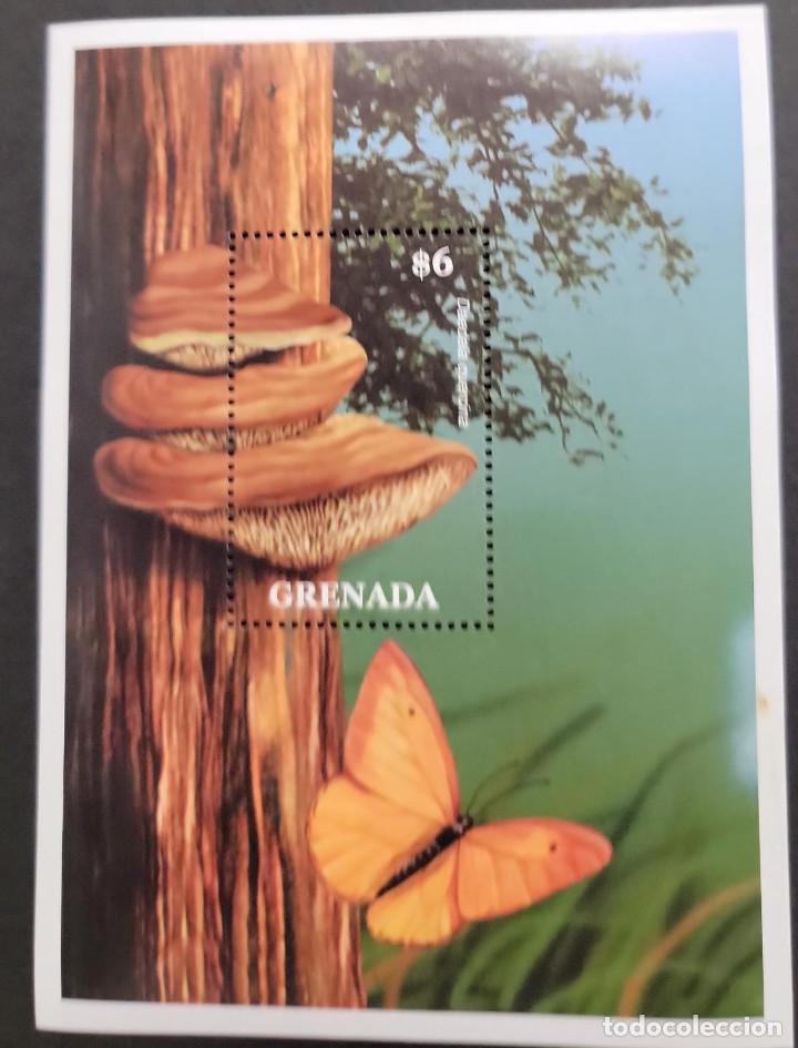 Sellos: SO) GRANADA, BUTTERFLIES, NATURE, MNH - Foto 1