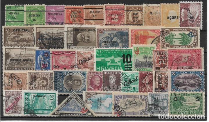 Stamps: LOTE SELLOS VARIOS LA MAYORIA CON SOBRECARGA,- VER FOTOS