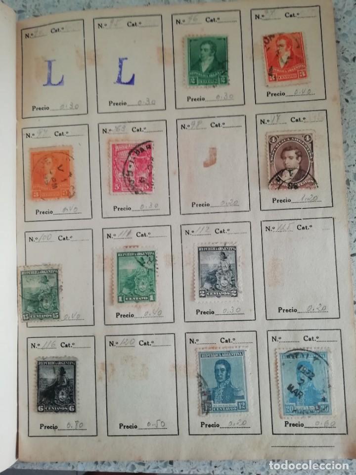 Stamps: 117 muy antiguos sellos usados de America del sur ver lista de paises