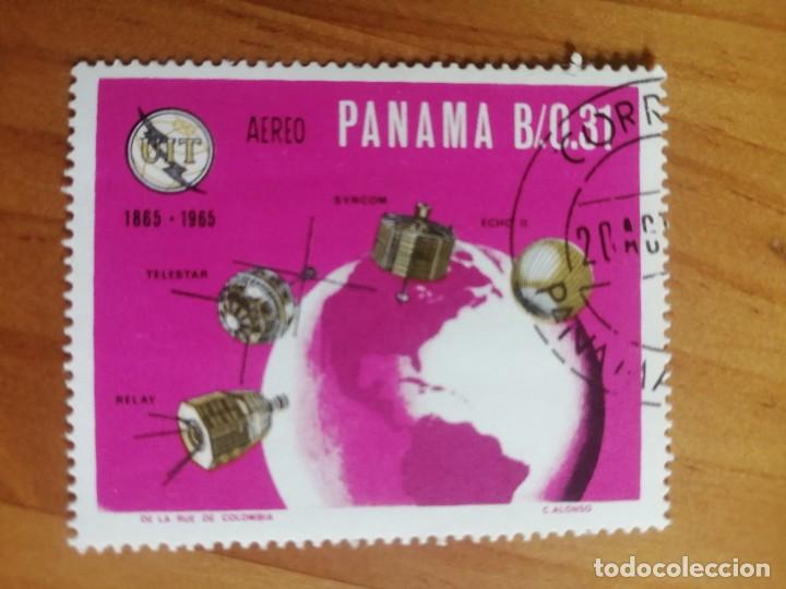 Sellos: PANAMA - B/.0.31 - A&Eacute;REO - UIT - Foto 1