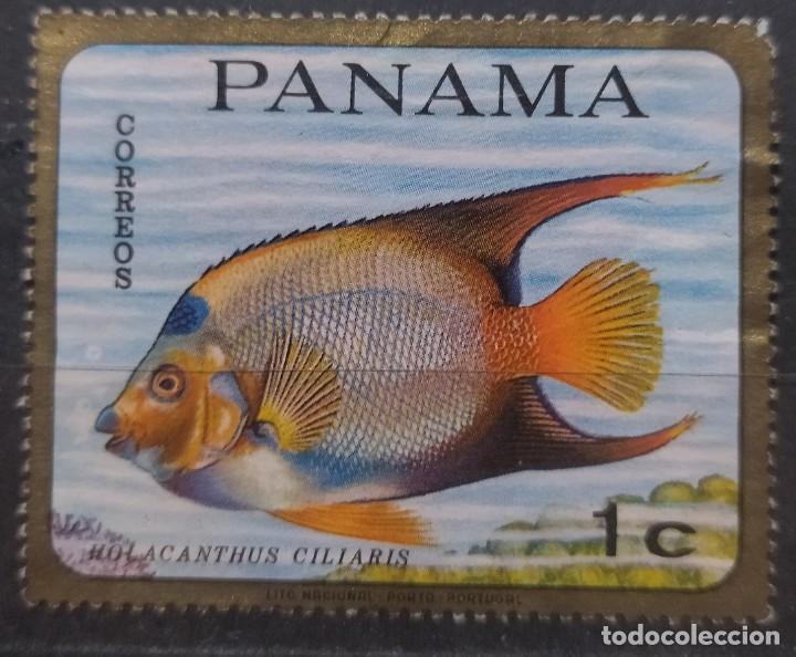 Sellos: PANAM&Aacute; 1968 Peces. USADO. - Foto 1
