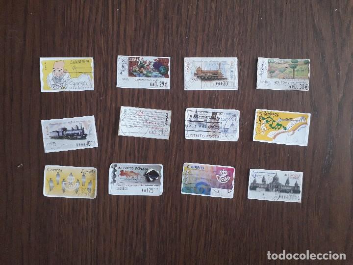 Sellos: lote de 15 sellos es Espa&ntilde;a ATMS - Foto 1