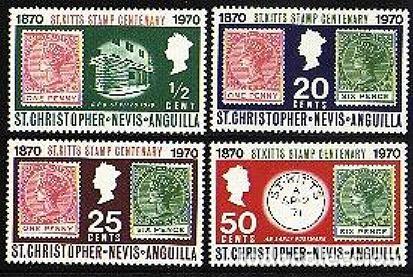 Briefmarken: SAN CHRISTOPHER-NEVIS-ANGUILLA 1970