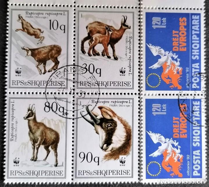 Sellos: ALBANIA 1990/92 - FAUNA - Foto 1
