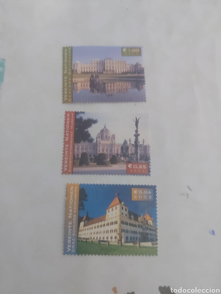 Sellos: Arquitectura edificios Naciones Unidas serie completa nuevo*** - Foto 1