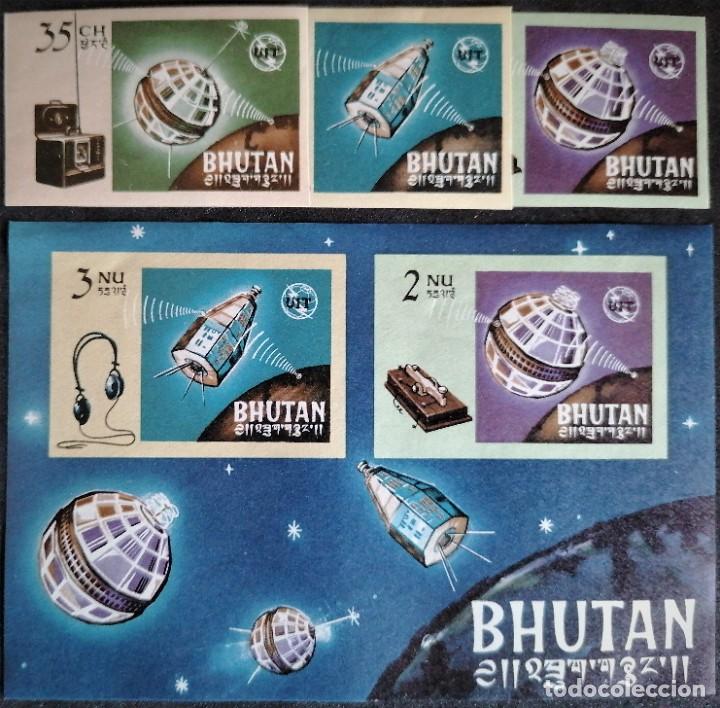 Sellos: BUT&Aacute;N 1966 COMUNICACIONES - Foto 1