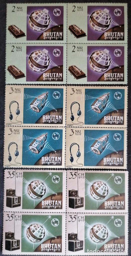 Sellos: BUT&Aacute;N 1966 COMUNICACIONES - Foto 1