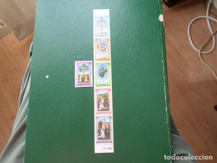Stamps: .anguilla, 1974, pascua, Yvert 155/60