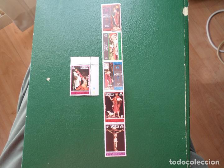 Stamps: .anguilla, 1975, pascua, Yvert 179/84