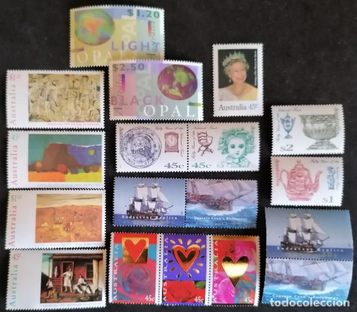 Sellos: AUSTRALIA 1995 - A&Ntilde;O COMPLETO - Foto 3