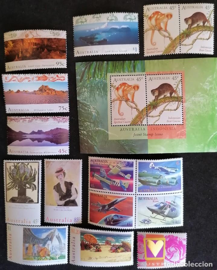 Sellos: AUSTRALIA 1996 - A&Ntilde;O COMPLETO - Foto 4