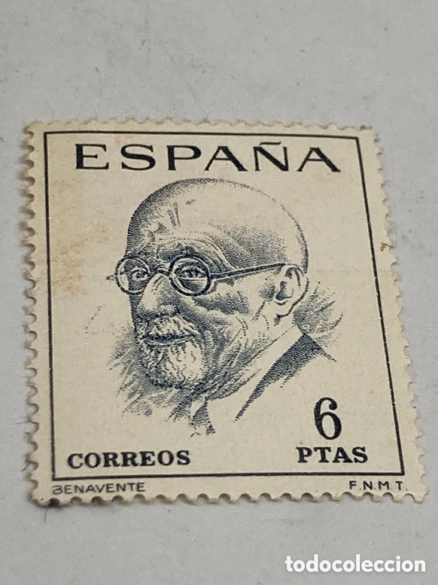 Sellos: Sello 6 pesetas Benavente - Foto 1