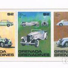 Sellos: GRENADA GRENADINES 1988 5 STAMPS MNH COCHES CLASICOS AUTOMOVILES CARS VOITURES AUTOMOBILES. Lote 363223425