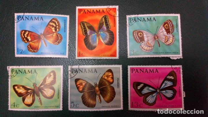 Sellos: PANAM&Aacute; 1967, MARIPOSAS, FAUNA - Foto 1