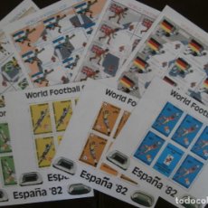 Sellos: ESPAÑA 1982 - GRENADA GRENADINES MUNDIAL 82 - 8 HOJAS COMPLETAS -.. Lote 363798460