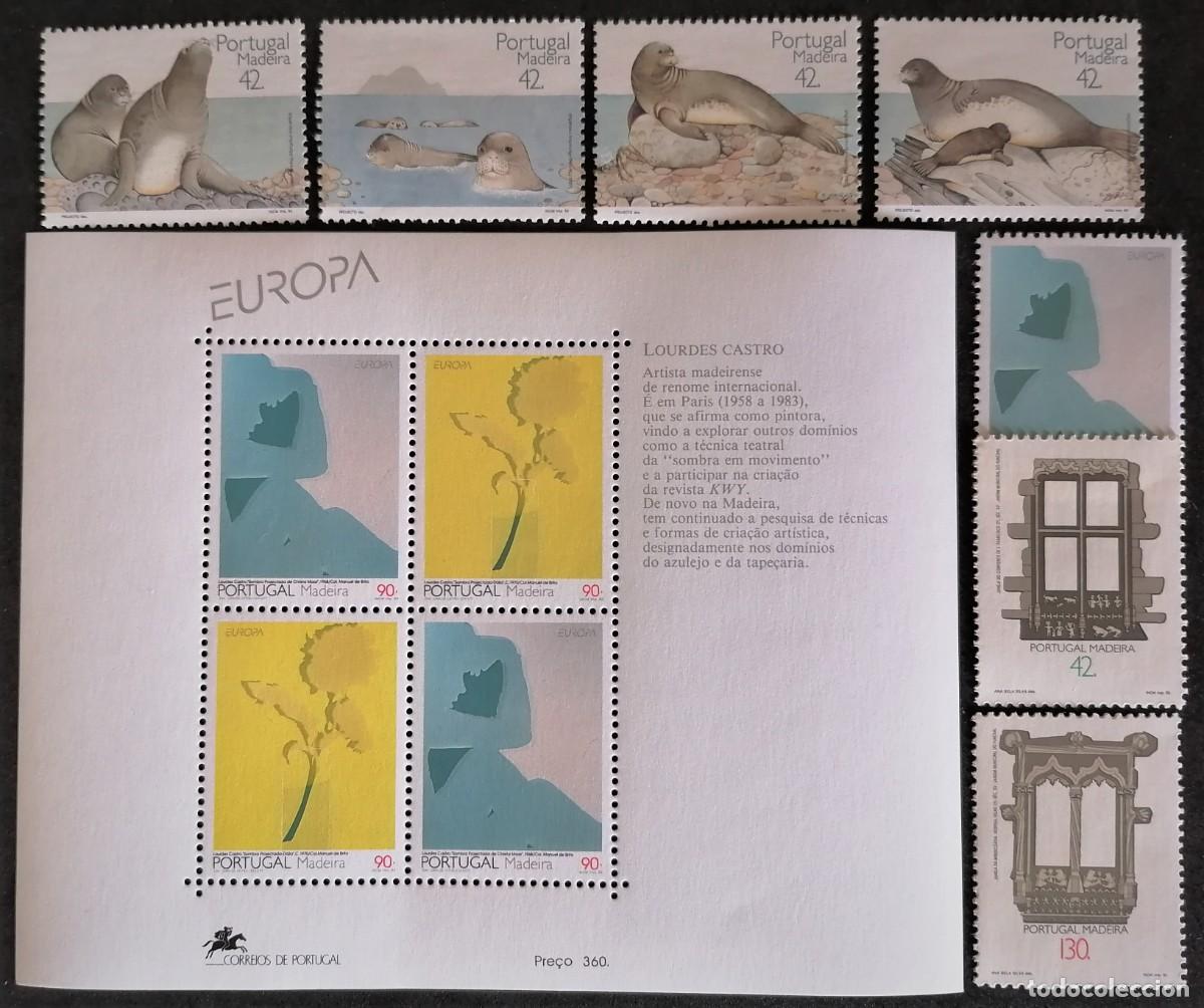 Sellos: MADEIRA 1993 - A&Ntilde;O COMPLETO - Foto 1